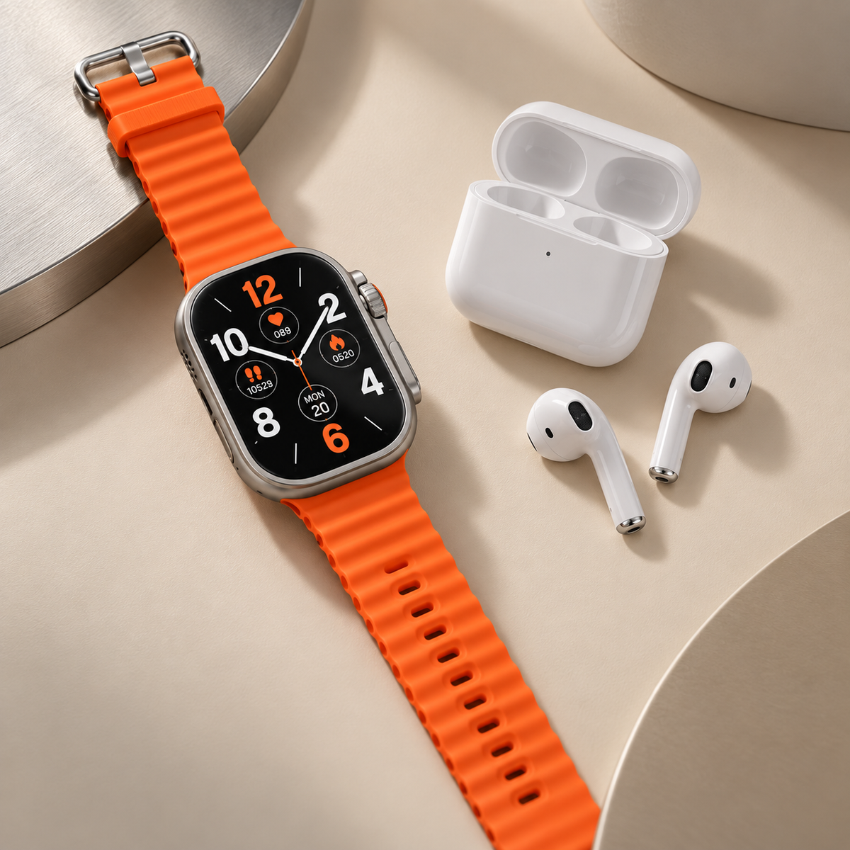 Coffret Montre + Écouteurs sans fil