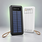 Batterie externe solaire Titan Y179 — 20 000 mAh