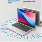 Ordinateur portable PINSTONE 14,1″ — 6 Go RAM / SSD 128 Go