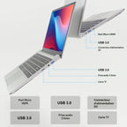 Ordinateur portable PINSTONE 14,1″ — 6 Go RAM / SSD 128 Go