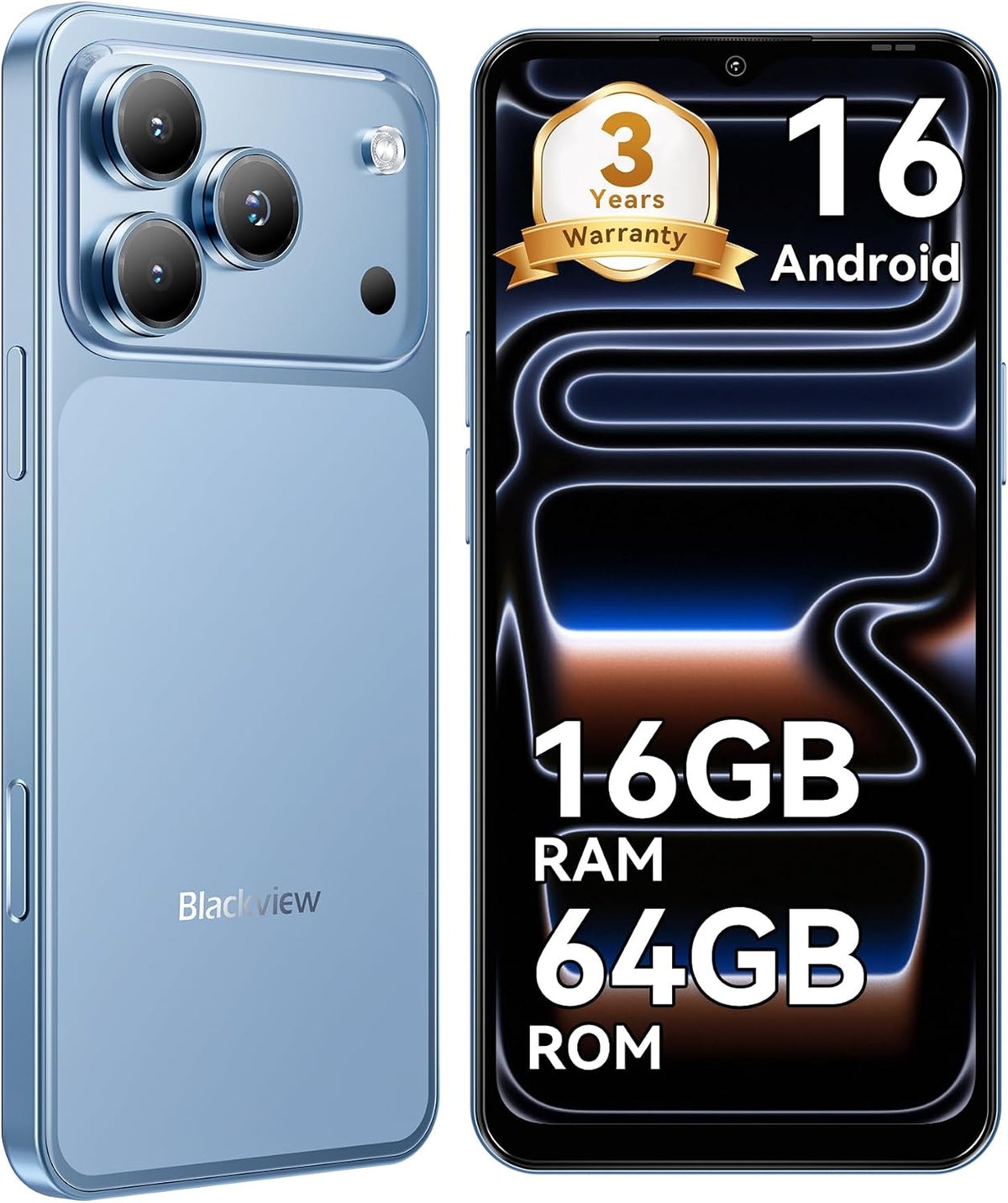 Imitation iPhone 17 – Blackview– 64 Go