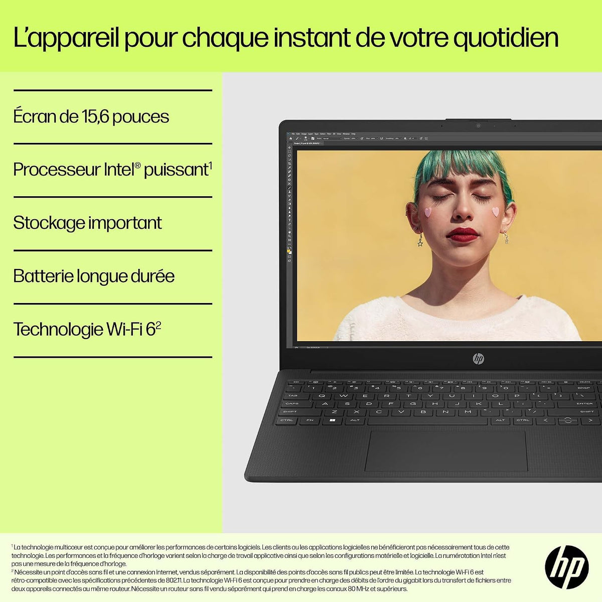 Ordinateur portable HP 15,6″ Full HD — Intel N100, 4 Go RAM, 128 Go, Windows 11