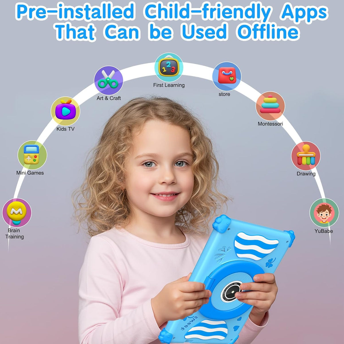 Tablette Enfant Wifi 7 pouces