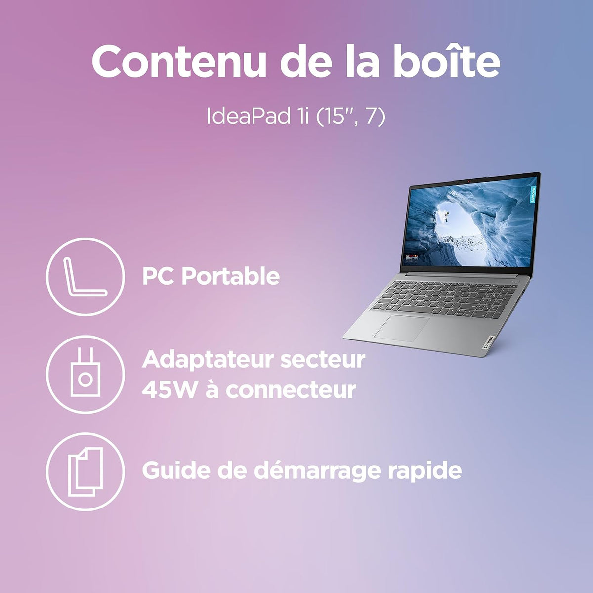 Lenovo IdeaPad 1 15IJL7 — 15,6″ Full HD