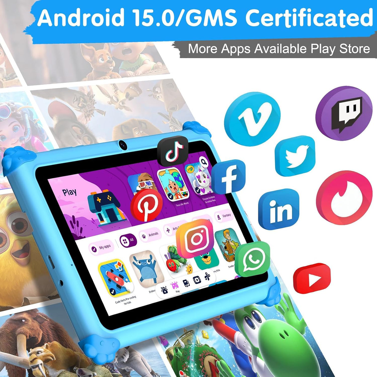 Tablette Enfant Wifi 7 pouces