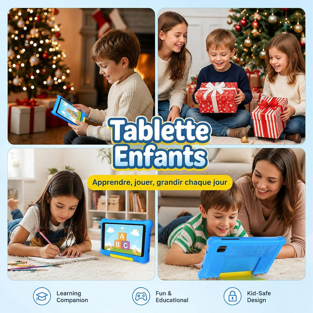 Tablette Enfant MUTSAY 7 pouces Wi-Fi
