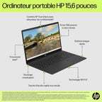 Ordinateur portable HP 15,6″ Full HD — Intel N100, 4 Go RAM, 128 Go, Windows 11